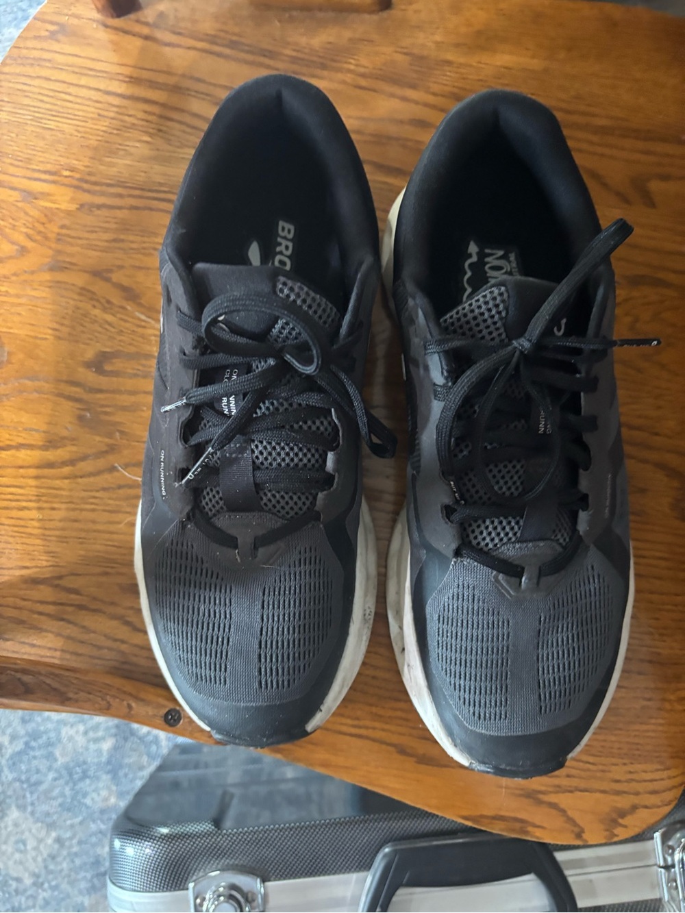 On Cloud Women's Black Athletic Running Shoes - Comfortable Support